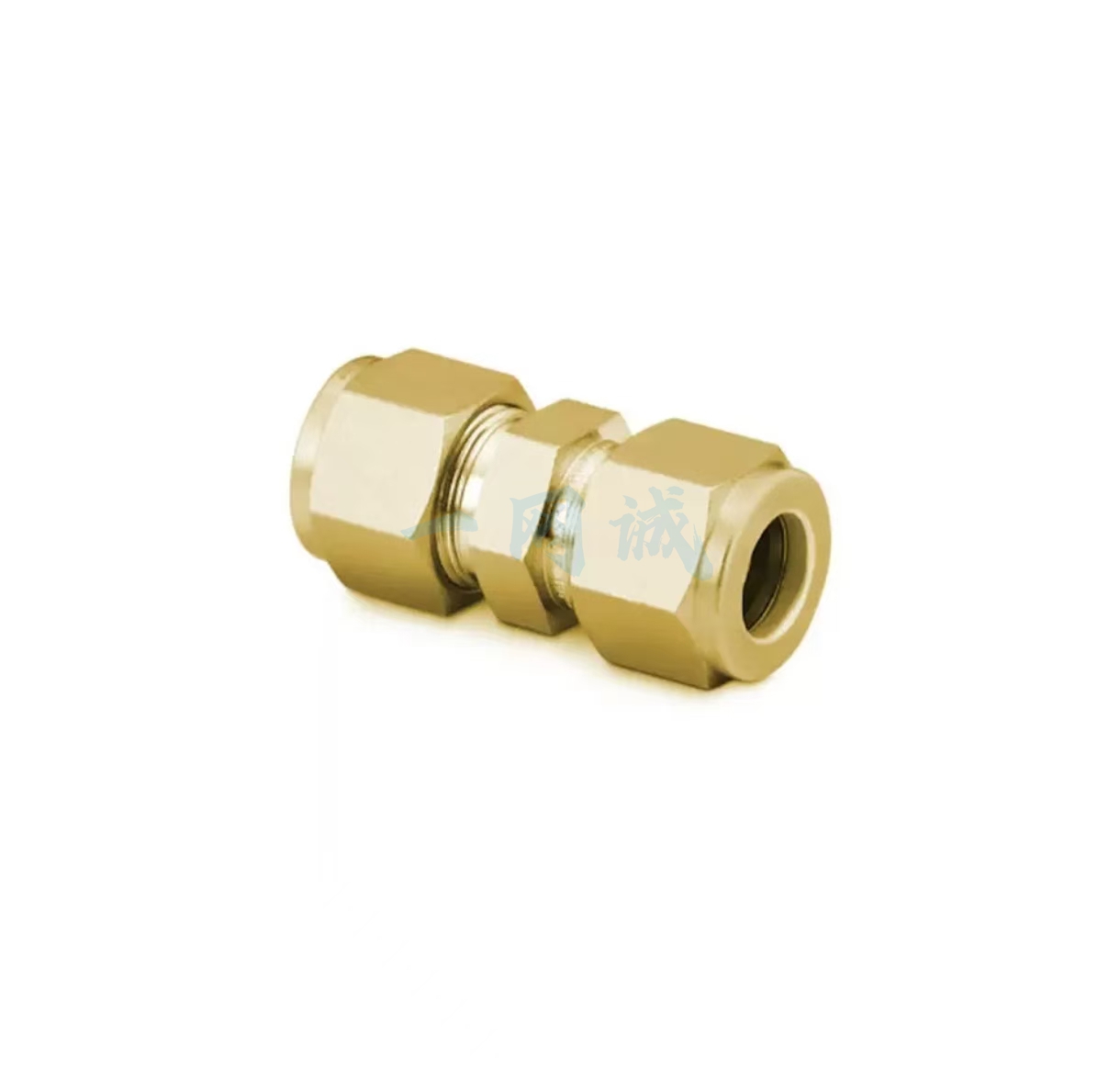 美国原装进口Swagelok世伟洛克黄铜卡套直通接头气路联合B-8m0-6
