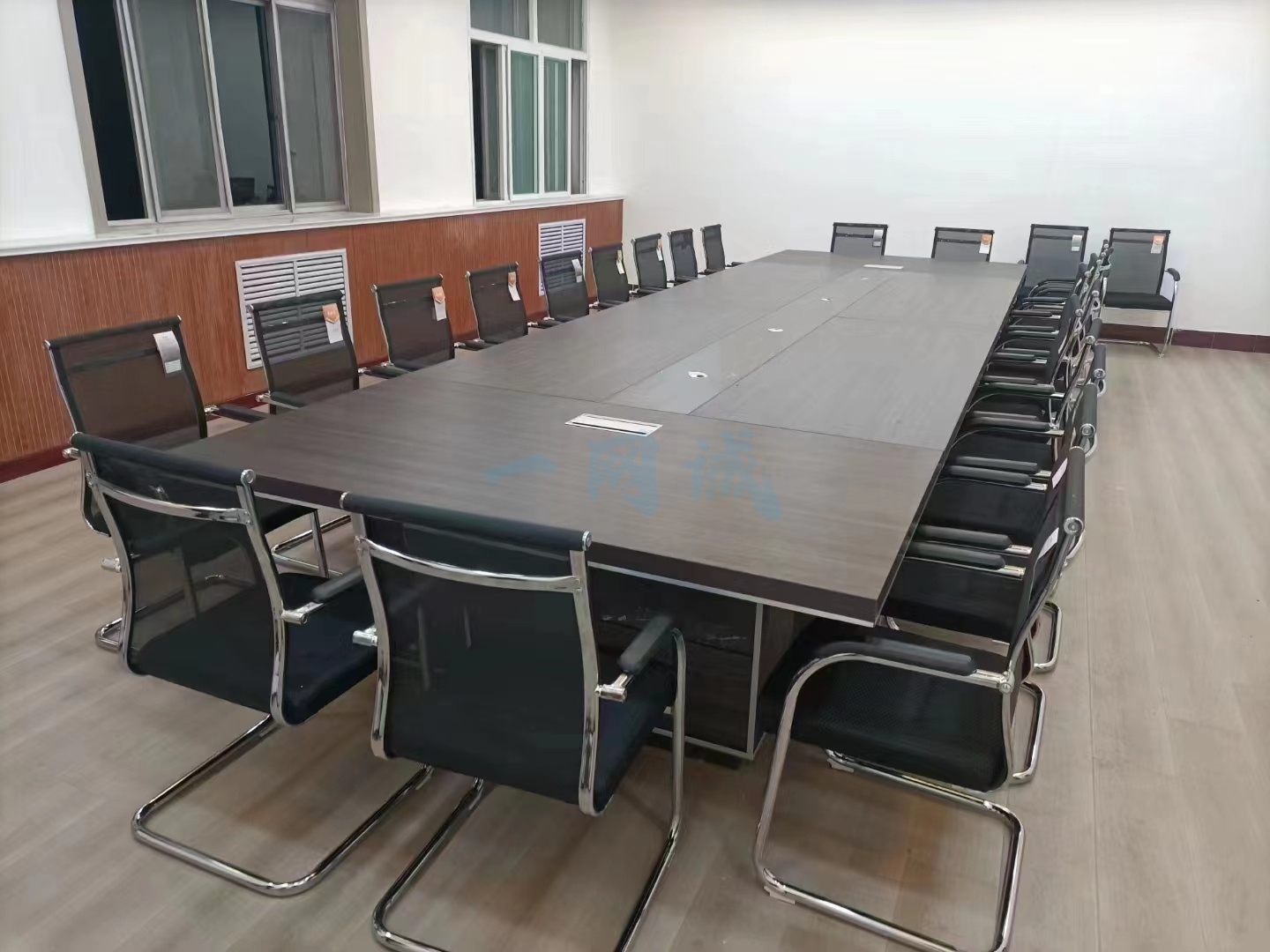 发财鸟     4*1.5米会议桌长桌办公桌职员培训桌大型洽谈会议桌     BG006