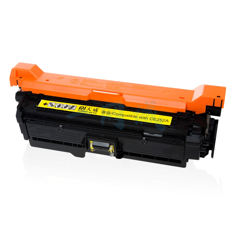 天威 CE252A 黄色硒鼓大容量 适用惠普HP CP3525n CP3525dn CP3525X CP3520 CM3530fs 打印机 专业装