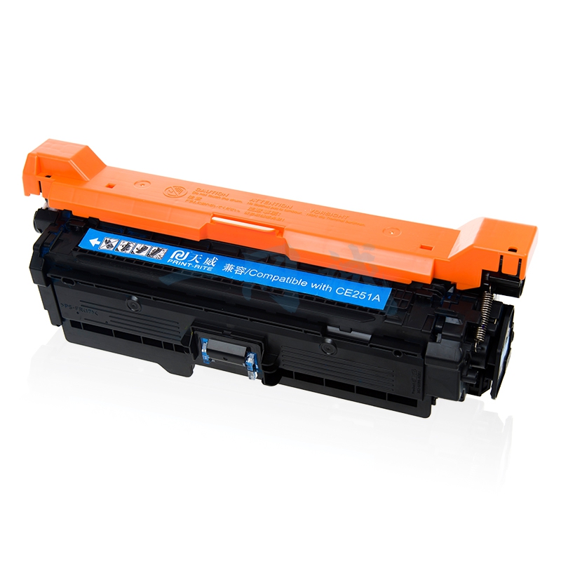 天威 CE251A 青色硒鼓大容量 适用惠普HP CP3525n CP3525dn CP3525X CP3520 CM3530fs 打印机 专业装