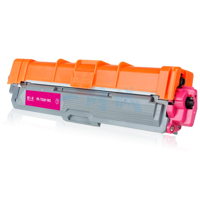 天威TN-281粉盒 红色 适用兄弟HL-3140CW 3150CDW 3170CDW 3142CW墨粉MFC-9340CDW DCP9020CDN墨盒 TN285硒鼓