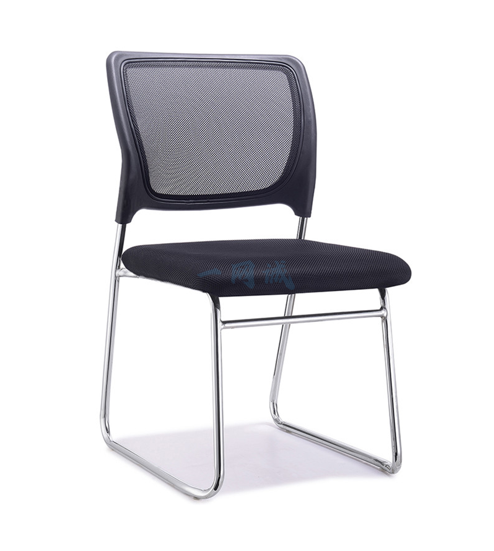 发财鸟    网布靠背椅办公会议培训椅新闻商务会客靠椅职员电脑椅   BGBHBS-208-3C-01