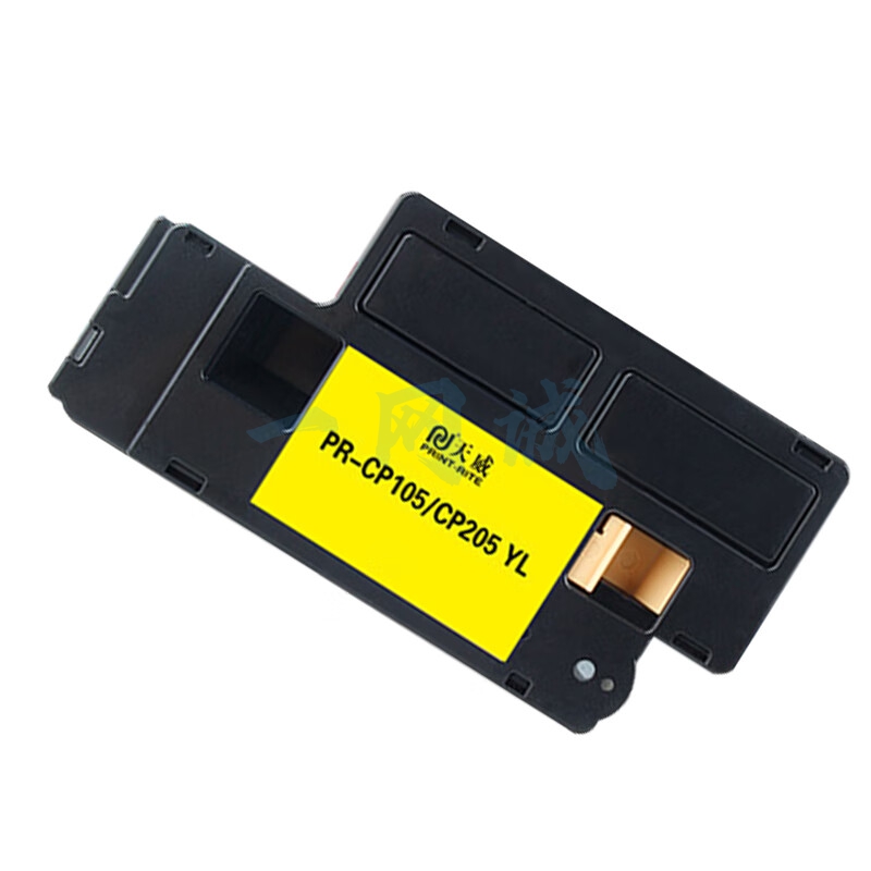 天威 CP105 黄色粉盒带芯片 适用富士 施乐CP105A CP205 CM205A墨粉CM205F CP215w CM215A 打印机硒鼓 专业装