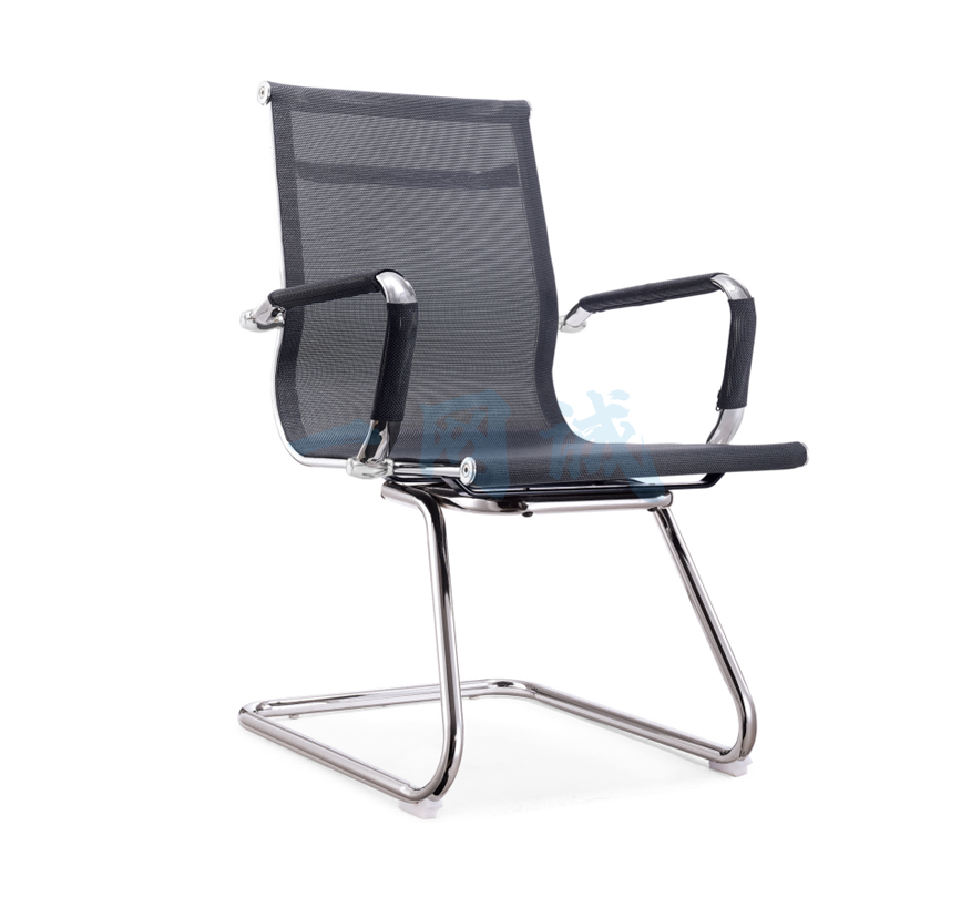 发财鸟   会议椅透气办公椅子电脑椅宿舍椅家用培训椅弓形职员椅    BGBHBS-升级版916弓形