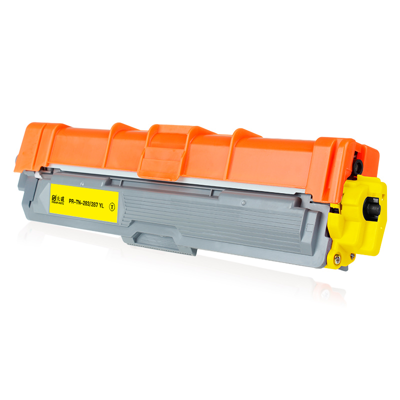 天威 TN-287Y粉盒 黄色 适用兄弟HL-3160CDW 3190DW DCP-9150CDW 9350CDW DCP 9030CDN墨盒 TN-283大容量墨粉