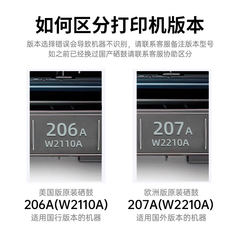 天威206A/W2110A硒鼓适用惠普M283fdw M255dw M282nw M182n M183fw打印机硒鼓 大容量黑色单支装