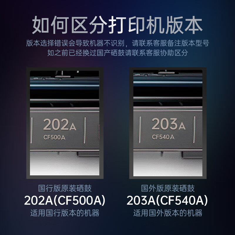 天威202A/CF500A硒鼓适用惠普M254dw M254nw M254dn M281fdw M280nw M281fdn打印机硒鼓 大容量青色原彩版