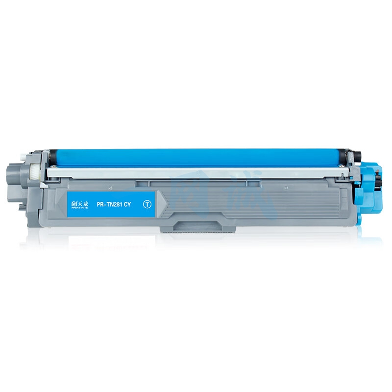 天威TN-281粉盒 青色 适用兄弟HL-3140CW 3150CDW 3170CDW 3142CW墨粉MFC-9340CDW DCP9020CDN墨盒 TN285硒鼓